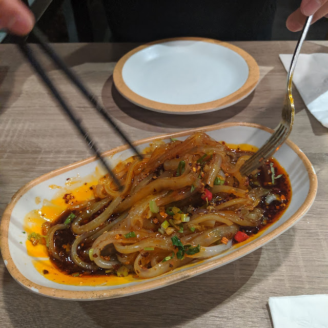 旋子凉粉 bean jelly noodle in chili sauce