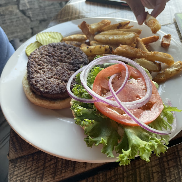 Burger and Fries