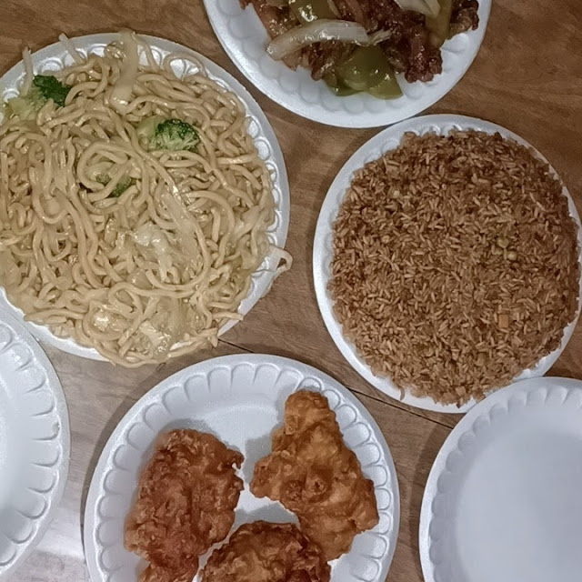 Chow Mein Fried Rice Garlic Fried Chicken Teriyaki Chicken