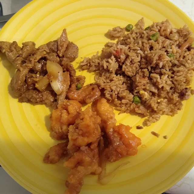 Orange Chicken Fried Rice Kung Pao Chicken