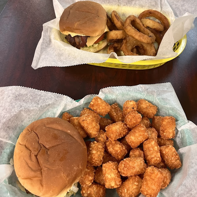 Hamburger and Tots