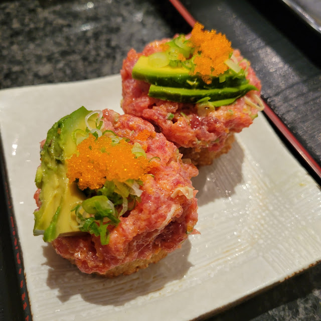 Spicy Tuna Rice Cakes