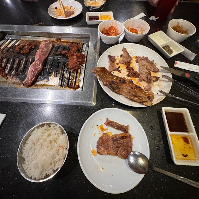 Beef Pork and Shrimp Bulgogi