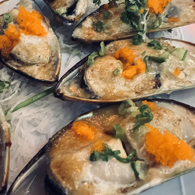 Baked Mussels