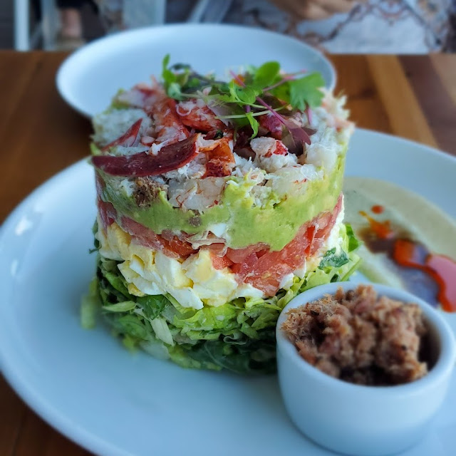 Lobster Shrimp & Crab Cobb Salad
