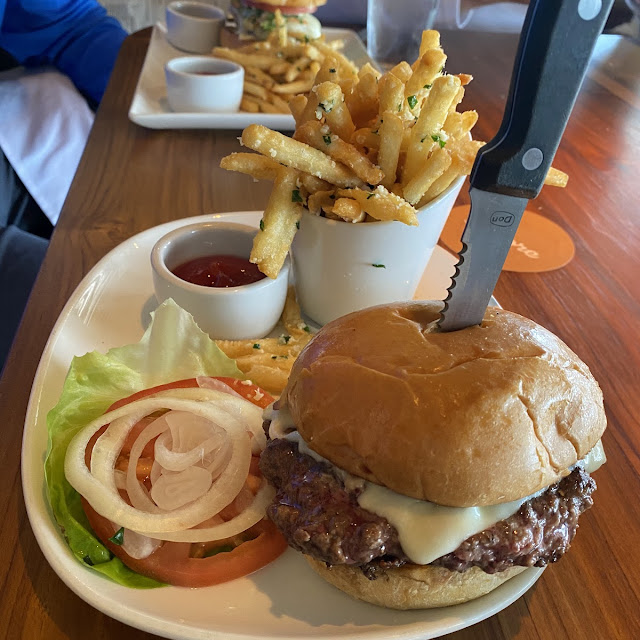 Shore Burger & Truffle Fries