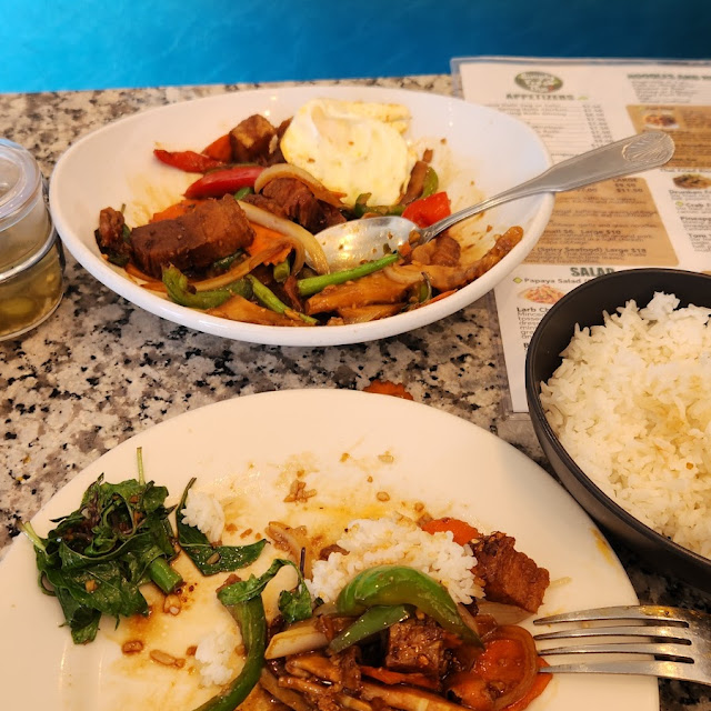 Crispy Pork Belly Basil