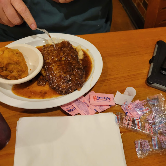 Country Fried Steak with Mashed Potatoes