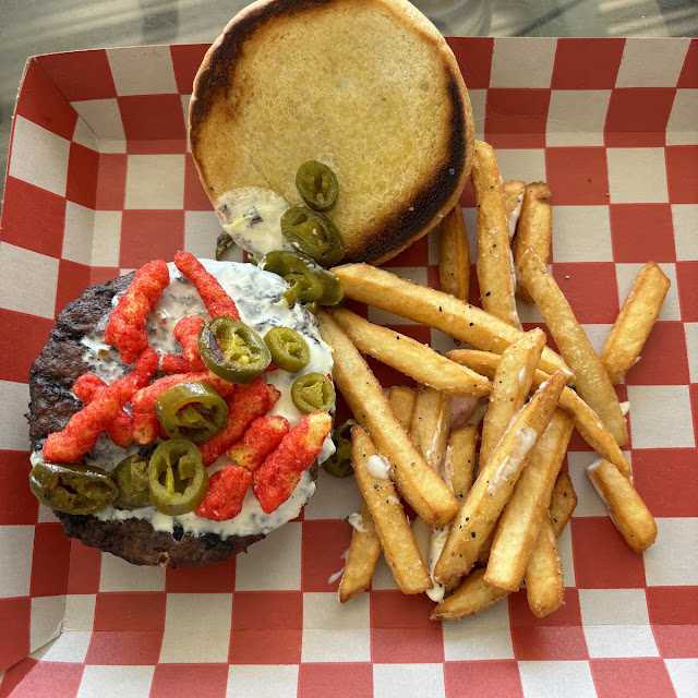 Jalapeño Burger and Fries