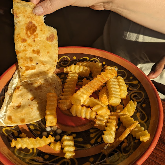 Kids Quesadilla with Fries