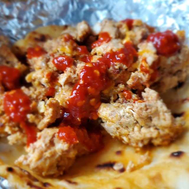 Chorizo and Egg Taco