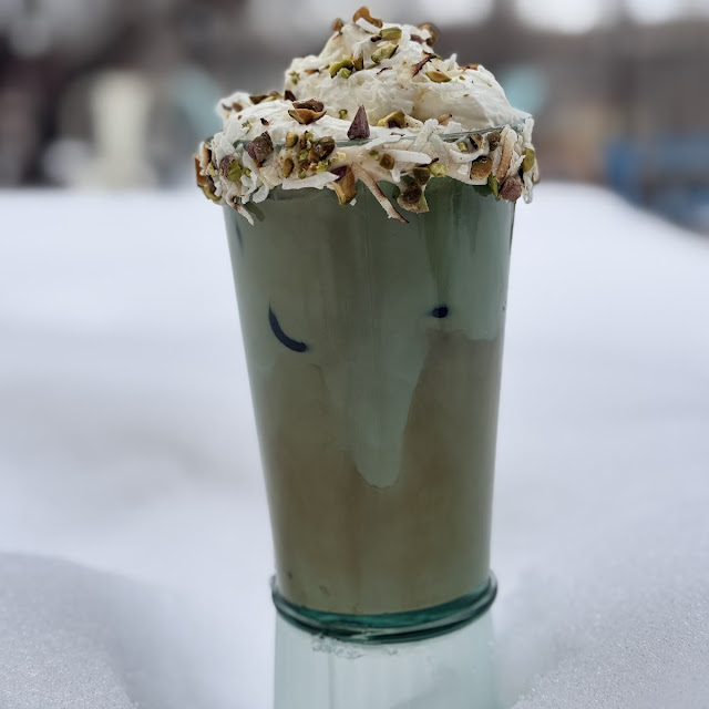 Coconut Pistachio Latte
