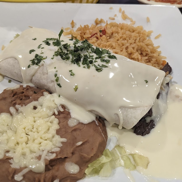 Chile Relleno 1 Taco & Beans