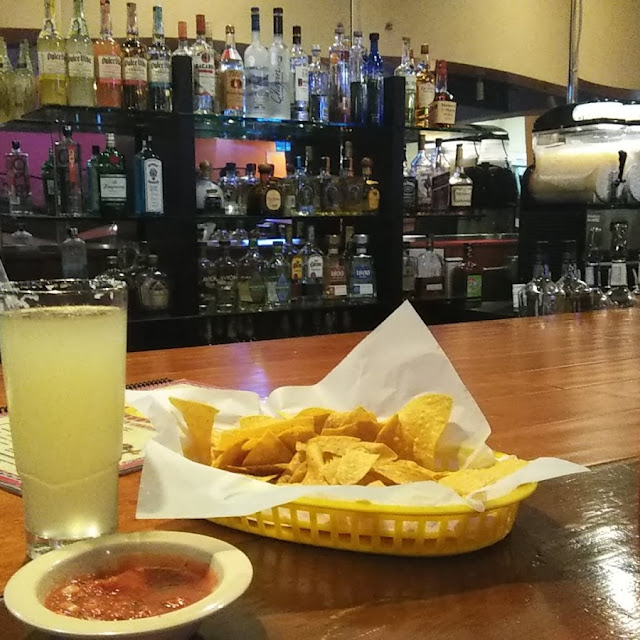 Texas Margarita with Chips and Salsa