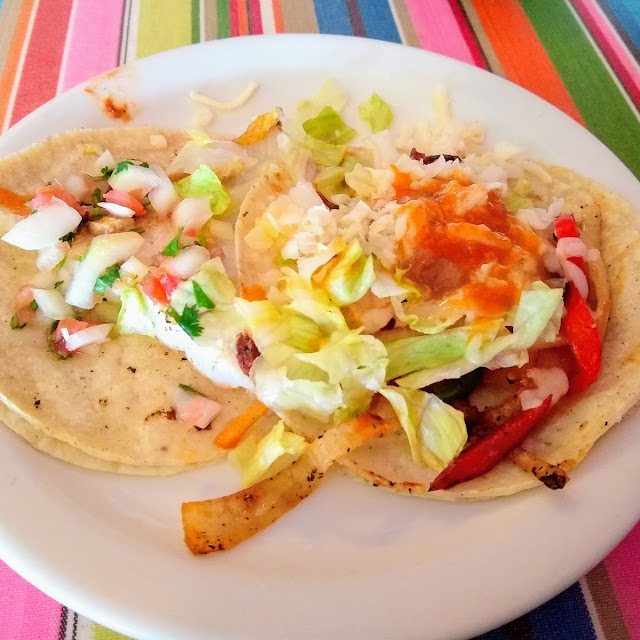 Fish Taco and Shrimp Taco