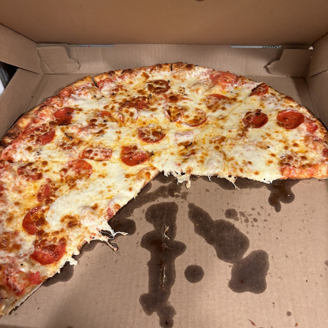 Pepperoni Garlic and Xtra Cheese Pizza