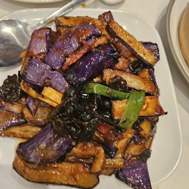 Eggplant w Garlic Sauce