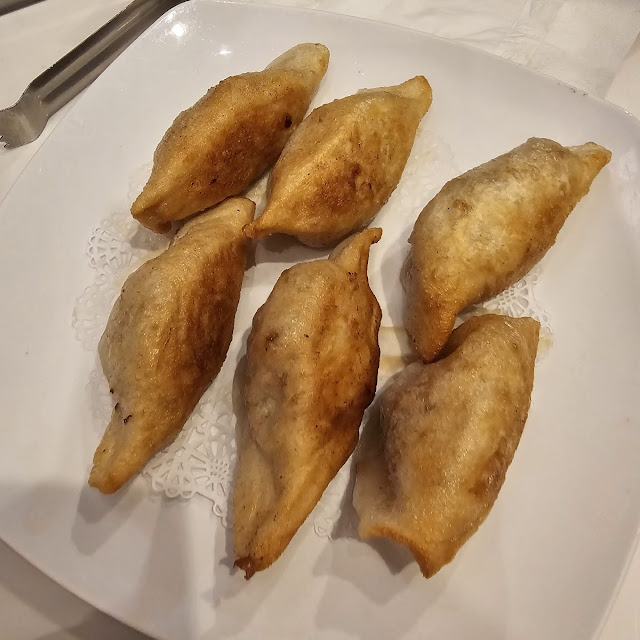Pan Fried Vegetable Pork Dumpling