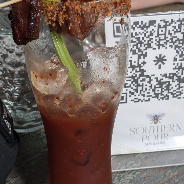 Michelada with Bacon & Olives