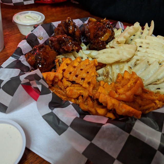 Wants with Sweet Potato Waffle Fries