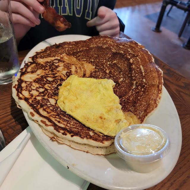 Pancakes and Eggs