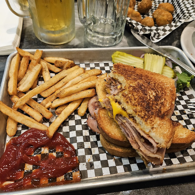 Grilled Hot Ham and Cheese