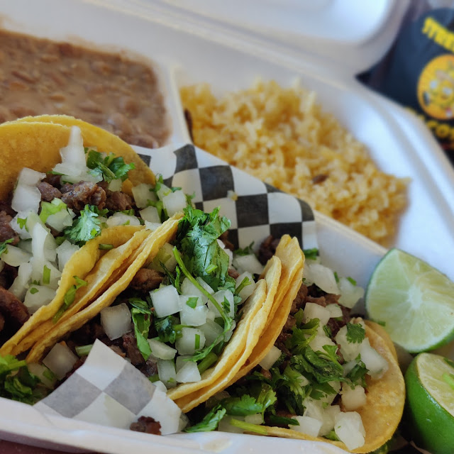 Tacos De Tripas Pastor Y Chorizo