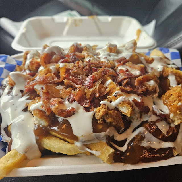 Chicken Bacon Ranch Poutine