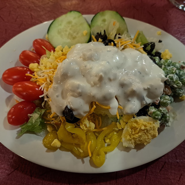 Salad Bar Salad You Make Your Self