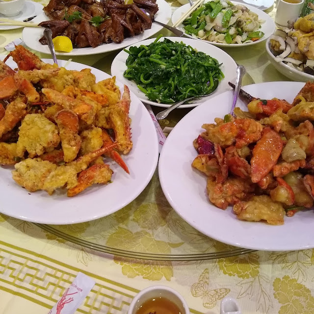 Salt & Pepper Lobster Ang Ginger Scallion Lobster
