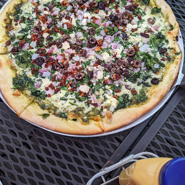 Traditional Greek Pizza