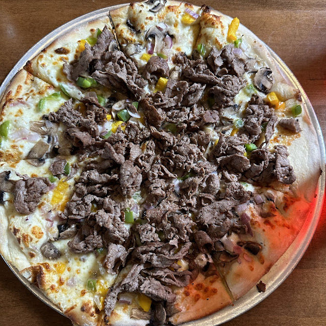 Philly Cheesesteak Pizza