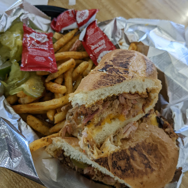 Pulled Pork Grilled Cheese