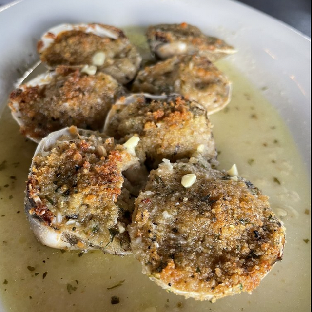 Clams Oreganata