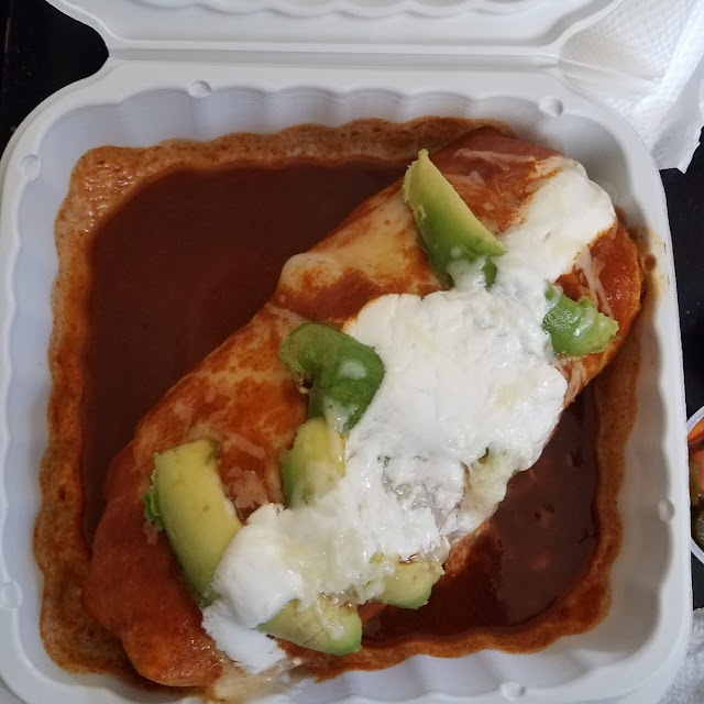 Chicken Wet Burrito Special
