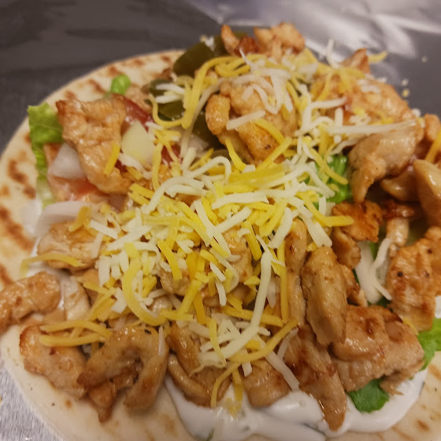 Chicken Happy Plate with Queso