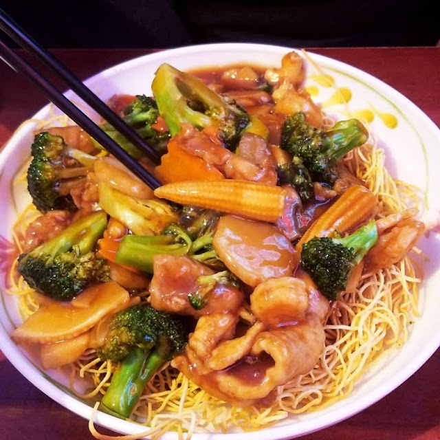 Pan Fried Noodles with Vegetables