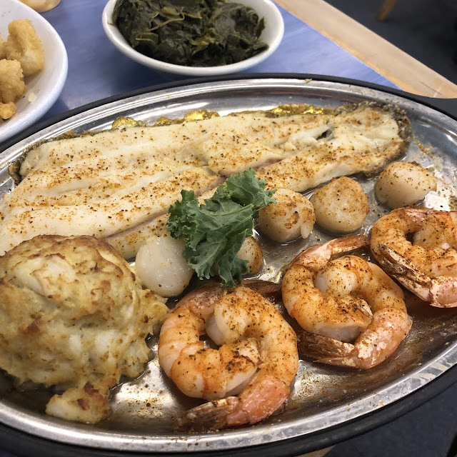 Broiled Seafood Platter