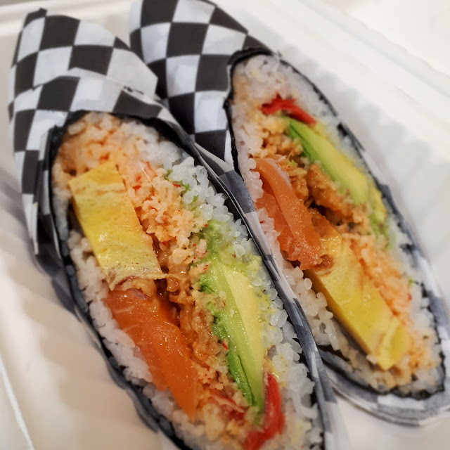Mega Roll Sushi Burrito A