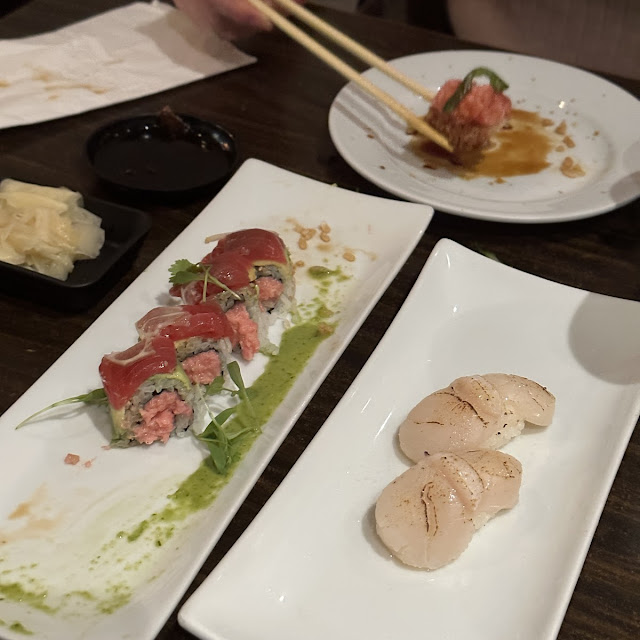 Yellowtail w Lalapeno Sashimi
