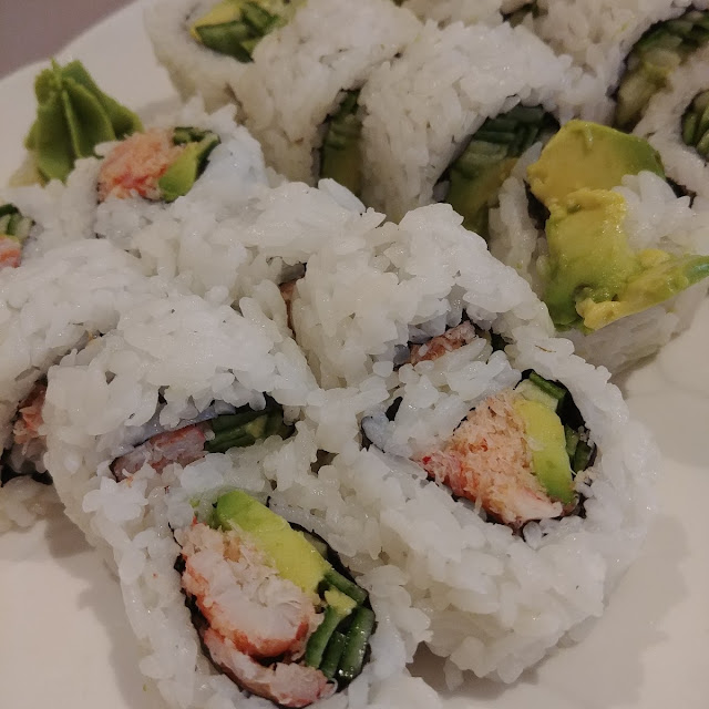 California Roll Real Crab