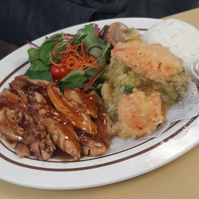 Teriyaki Chicken w Tempura