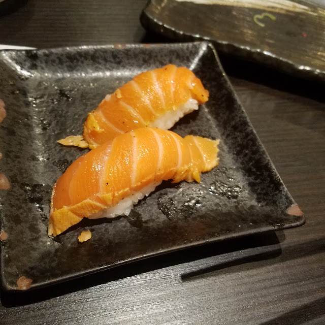 Lemon Pepper Salmon Sushi