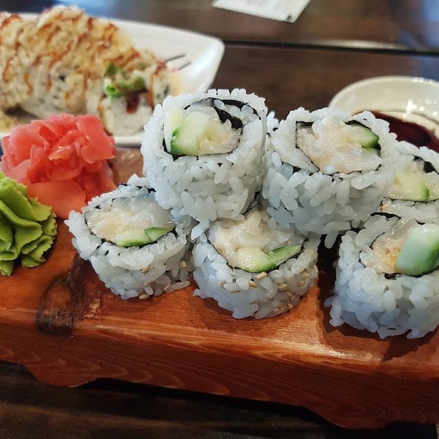 Chopped Scallop Roll