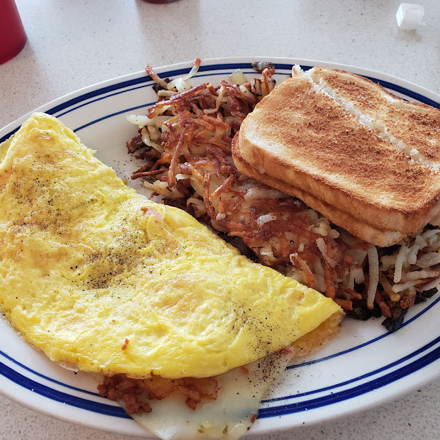 Corned Beef Hash Omelette