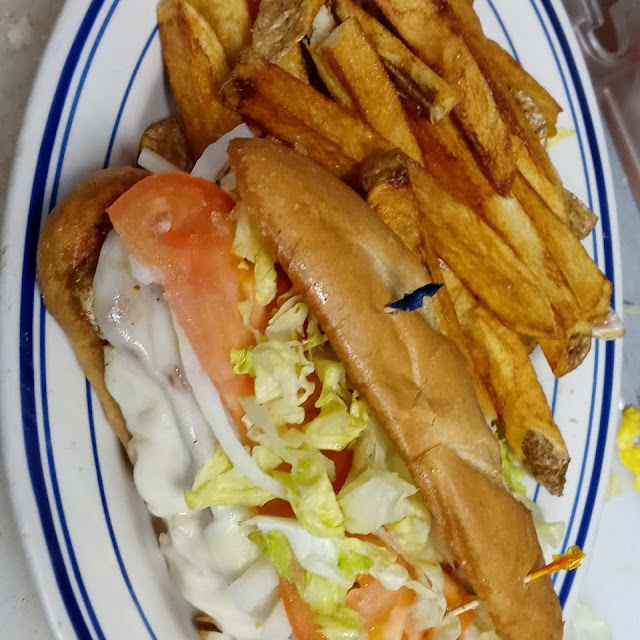 Grilled Chicken Bacon Ranch with Fries
