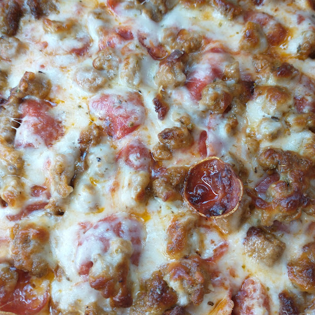 Pepperoni Sausage Pizza