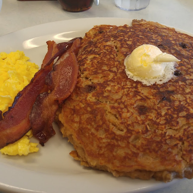 Oatmeal Raisin Pancake Combo