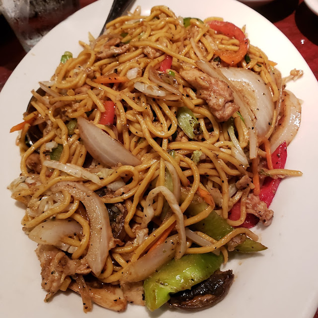 Shrimp or Beef Lo Mein