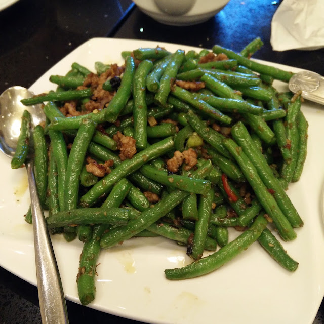Sauteed Green Bean with Minced Pork